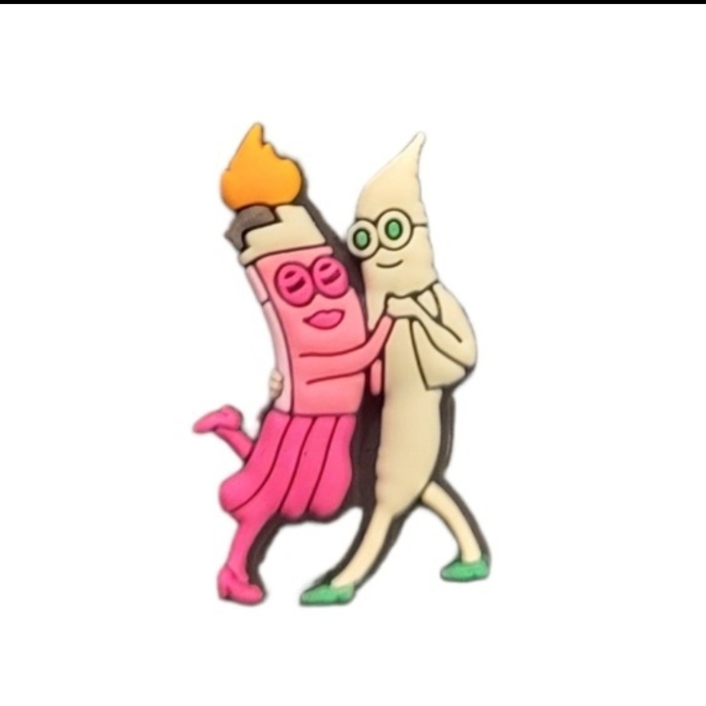 NEW Weed Dancing Croc Charm